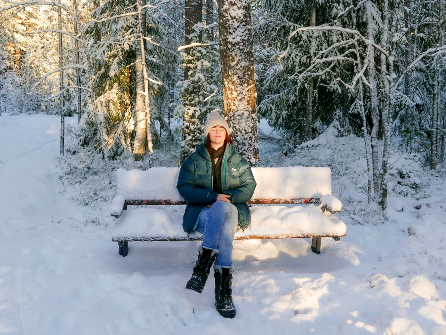 Fińska zima - końcówka listopada na południu Finlandii
